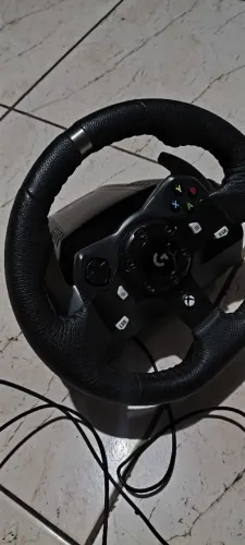 Volante e pedais Logitech xbox
