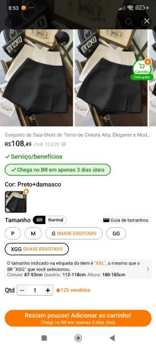 Shorts Saia xxL