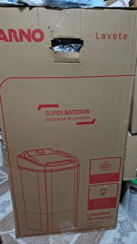 Tanquinho lava roupa da arno novo nuca foi usado