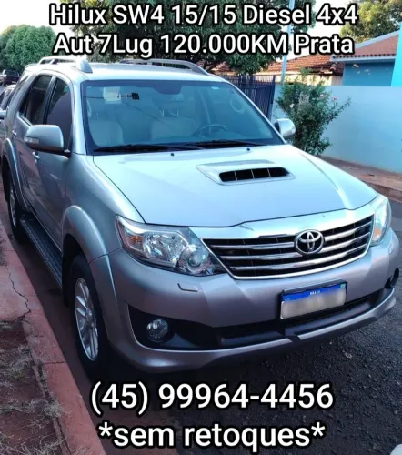 Toyota Hilux SW4 SRV D4-d 4X4 3.0 TDI Dies. AUT 2015