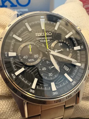 RELÓGIO SEIKO CRONÓGRAFO MASCULINO - SSB413B1