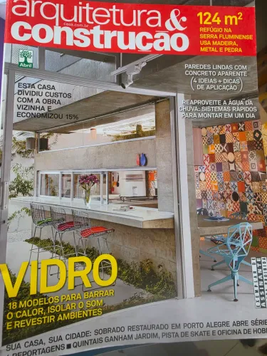 Revistas Arquitetura & Construção usadas em ótimo estado