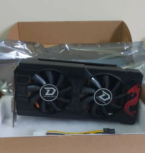 Placa de vídeo rx 570 4 gb Power color Red Dragon