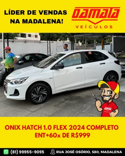 Chevrolet Onix Hatch 1.0 12V Flex Mec. 4P 2024