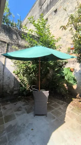 Ombrelone Gigante de madeira piscina Praia