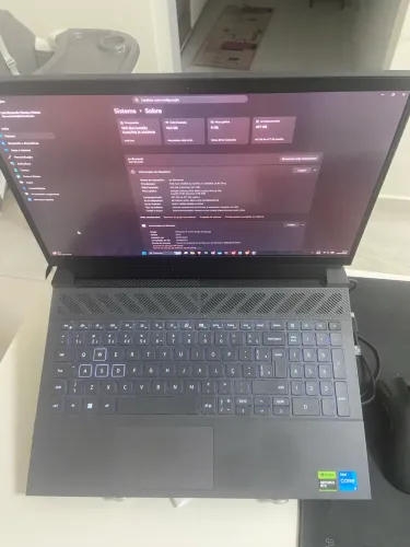 Notebook Gamer - Dell g15 5530 melhor tela e placa de vídeo do modelo