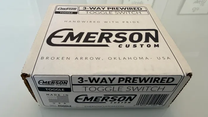 Chave Guitarra Toggle Prewired Switchcraft by Emerson Custom