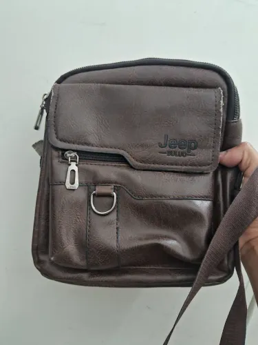 Bolsa Jeep Couro Boluo Em bom estado