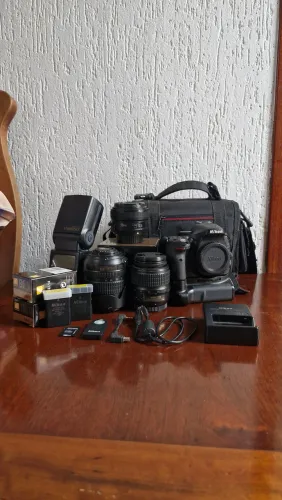 Câmera Nikon D5200 Completa