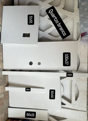Kit Pedra Quartzo branco