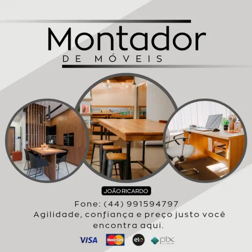 Montador de móveis/marceneiro 