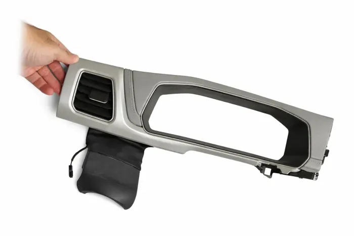 Moldura Multimídia Painel Volkswagen T-cross Highline 2025 (Original)