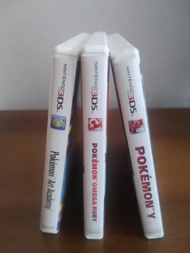 3 Jogos Pokémon 3ds