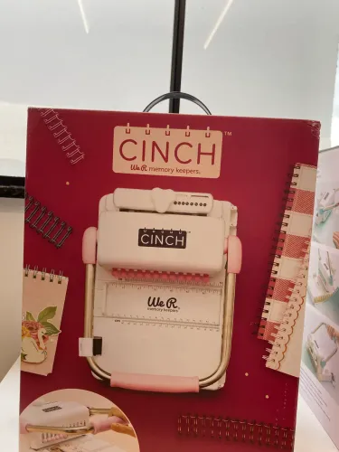 Encadernadora the cinch nova! Rosa