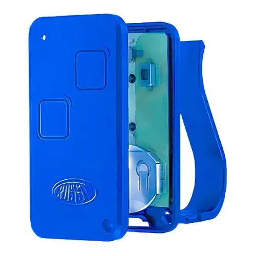 controle remoto para portão rossi dz3 turbo + suporte 02 tecla.