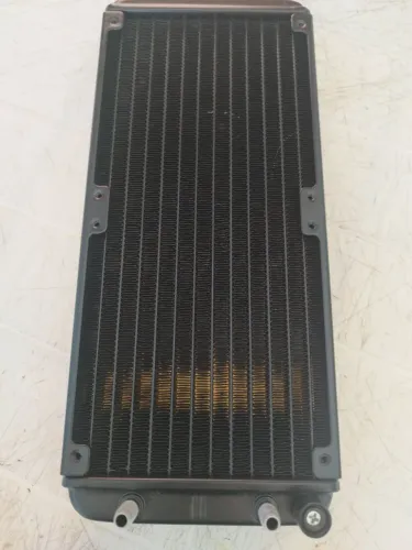 Radiador 240mm 25mm conexão de 6mm com sifão de drenagem