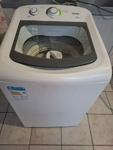 Maquina de lavar Consul 9kg lava enxagua e Centrífuga. Possante . Entrego testo act crt