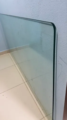 Tampo de vidro temperado 10mm 1,80x0,90 - mesa jantar
