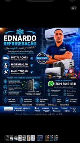 Instalação de ar-condicionado