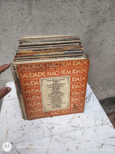 Combo de disco de vinil 