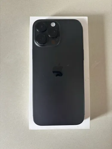 (VALOR SOMENTE HOJE)iPhone 16 Pro Max Black Titanium 256GB