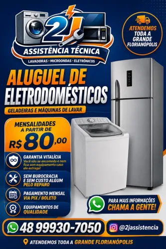 Aluguel de eletrodoméstico