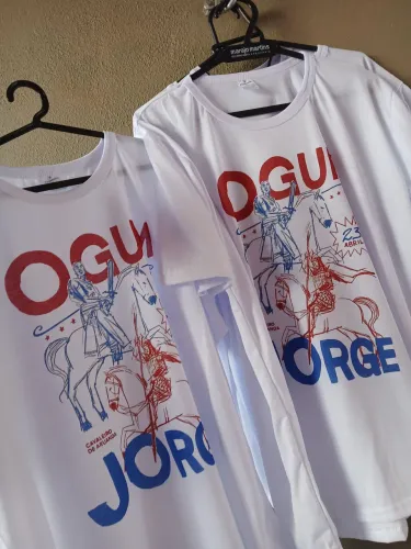 Camisas Brancas personalizadas Estampadas (pedido mínimo de 10 unidades)