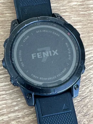 Relogio Garmin Fenix 7 Sapphire Solar De 47mm Titânio