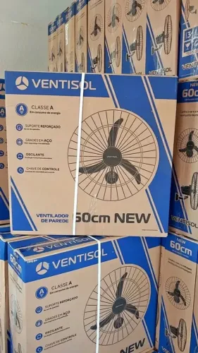 Ventilador de parede 60cm New 147w de potencia - Ventisol (/Novo/Loja)