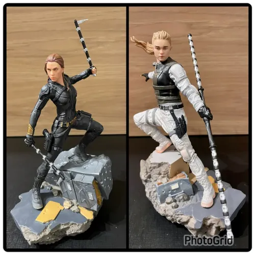 Viuva Negra e Yelena - Iron Studios (SEM CAIXA)