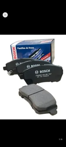 Pastilha de freio Bosch Ford Ka 2015 a cima e New fiesta