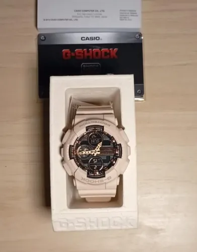 Relogio Casio feminino G-SHOCK Gma-s140m-4adr Rosa