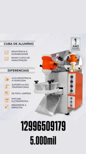 vendo máquina de salgado