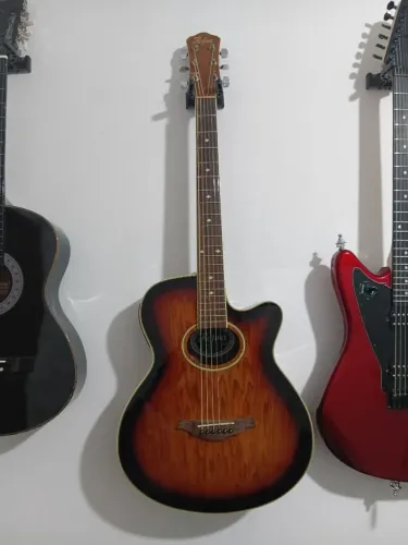 Violão Hofma HM-239 Aço Elétrico | Troco por Nylon Elétrico