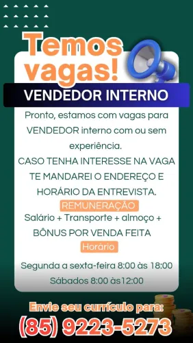 Vendedores interno