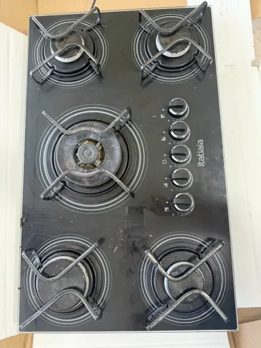 Fogão Cooktop de 5 bocas 
