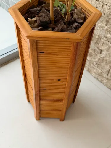 Jarro alto para planta