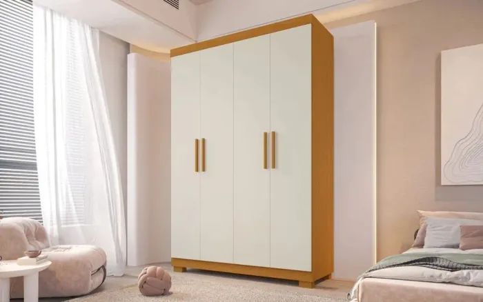 Guarda roupa 4 portas 100% MDF