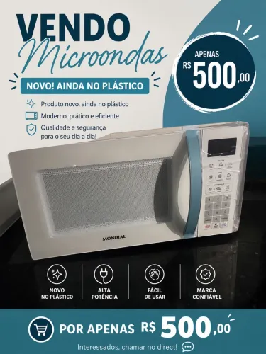 Vendo microondas