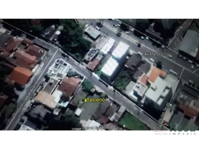 Terreno com 1000 m², a 150 metros da Avenida Mato Grosso e Marechal Deodoro. Aceita Incorp