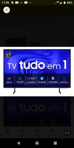 *TELEVISÃO PRA VENDA MARCA SAMSUNG 65 POLEGADAS COM XBOX INTEGRADO 2800,00 REAIS*