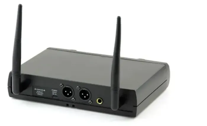 Microfone Karsect Ks248dh Duplo Headset Preto