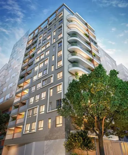Double suíte à venda na Rua Santa Clara com 55 m², em Copacabana - Rio de Janeiro - RJ