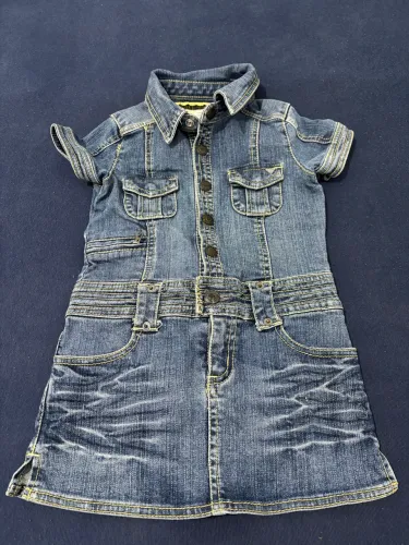 Vestido Jeans Infantil 