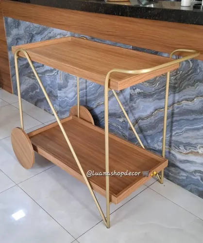 Carrinho Café Holanda - Decoração Casa e Loja