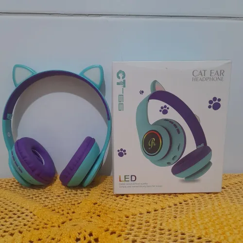 Fone via Bluetooth Cat Ear CT-66