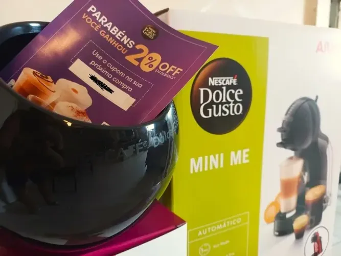 Cafeteira NESCAFÉ® Dolce Gusto Mini Me NOVA + 20% de desconto na compra de novas cápsulas
