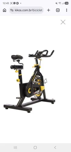 Vendo Bicicleta SPINNING KIKOS F9 RODA DE INÉRCIA 18KG