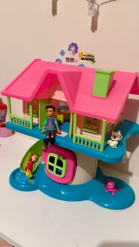 Casa Bela Vida com bonequinhos e Pet!