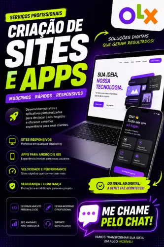 Criador de Apps e Websites